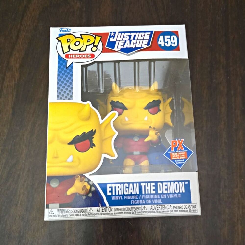 Funko Pop! Heroes: Justice League Etrigan the Demon #459 PX Previews Exclusive